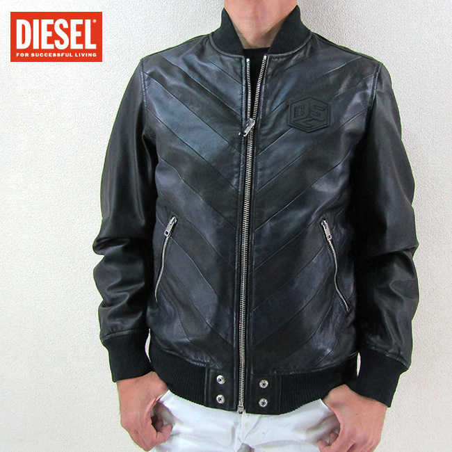 ディーゼル DIESEL ジャケット メンズ レザージャケット L-OLEG/900B