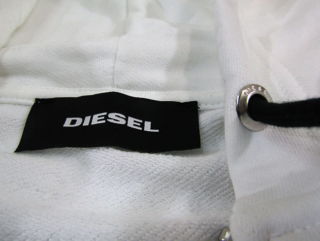 ディーゼル DIESEL メンズ ジップアップ スウェットパーカー S-ALBY