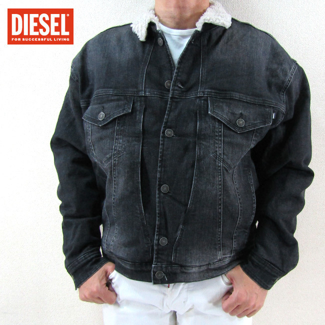 ディーゼル DIESEL メンズ デニムジャケット ブルゾン キルティング R