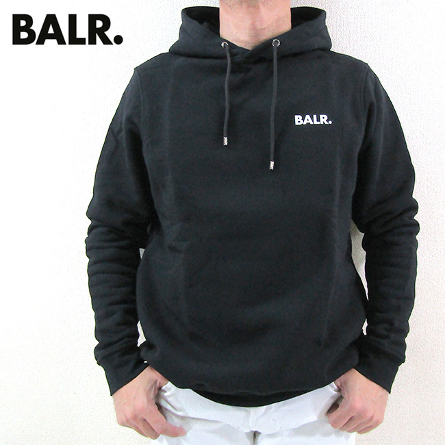 ボーラー BALR. メンズ スウェット パーカー Brand Straight Small