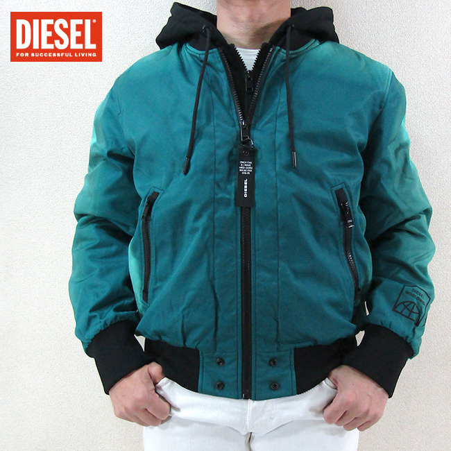 ディーゼル DIESEL メンズ グラデーション ボンバージャケット J