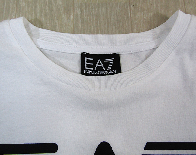 エンポリオ アルマーニ EMPORIO ARMANI EA7 メンズ 半袖 Tシャツ 3KPT32 PJ7CZ / 1100 / ホワイト  サイズ：M/L/XL