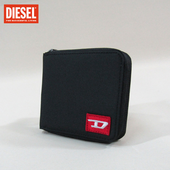  ディーゼル DIESEL メンズ 財布 2つ折り財布 小銭入れ付き 