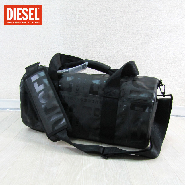 ディーゼル DIESEL バッグ ボストンバッグ ドラムバッグ ランダムロゴ