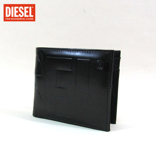 ディーゼル DIESEL メンズ 財布 2つ折り財布 小銭入れ付き X07729