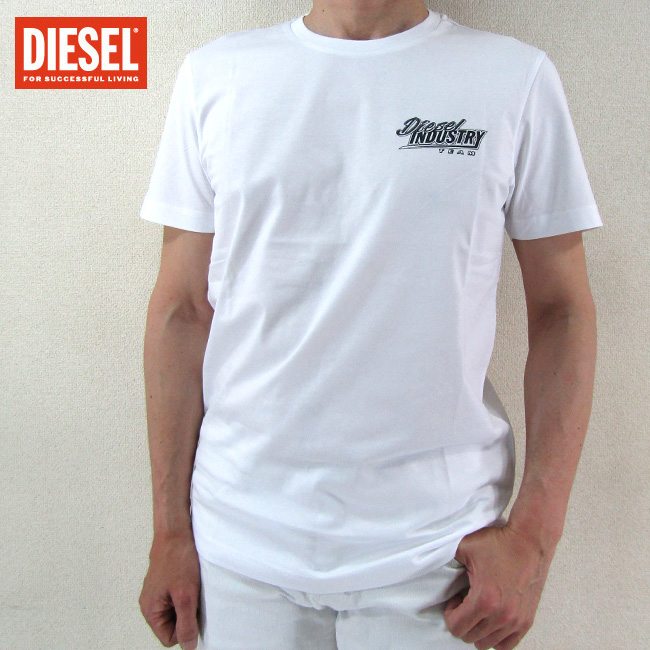 ディーゼル DIESEL メンズ 半袖 Tシャツ カットソー A02381-0GRAI / T