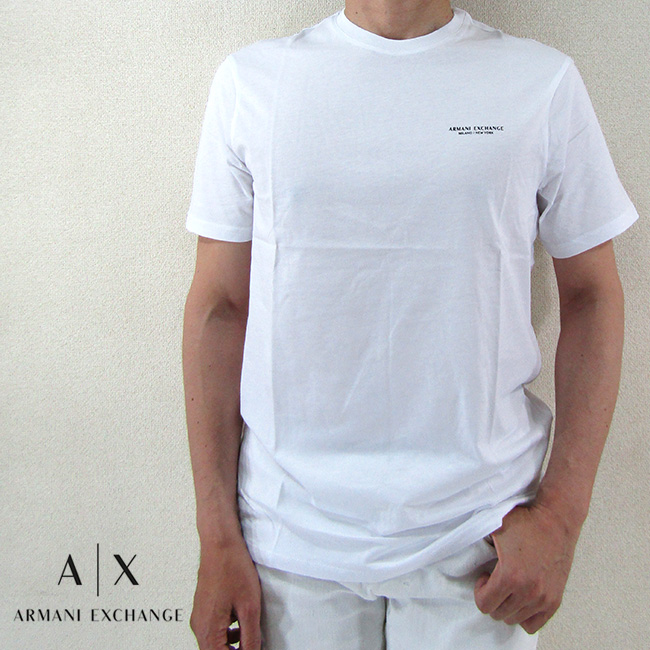 アルマーニエクスチェンジ A/X Armani Exchange メンズ 半袖 Tシャツ カットソー 8NZT91 Z8H4Z / 1100 /  ホワイト 白 サイズ：S/M/L/XL/XXL :key-20220601-165-174:madoricci - 通販 - Yahoo!ショッピング