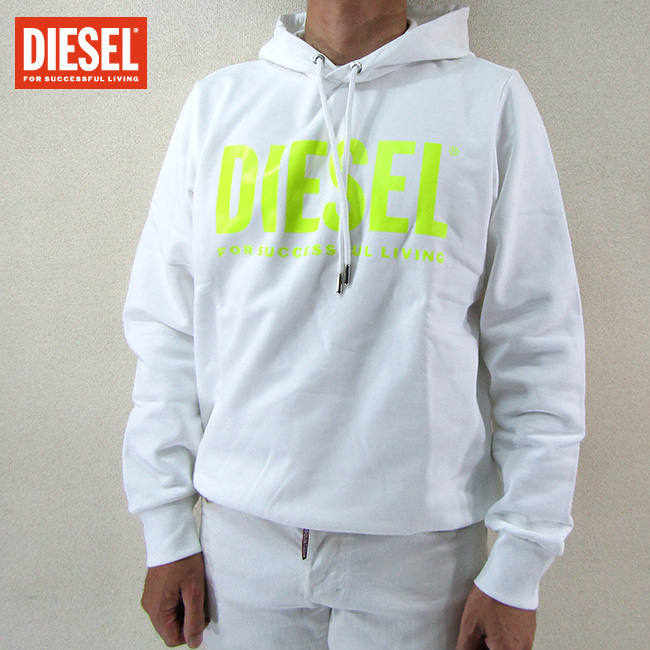 ディーゼル DIESEL メンズ スウェット パーカー S-GIR-HOOD-DIVISION