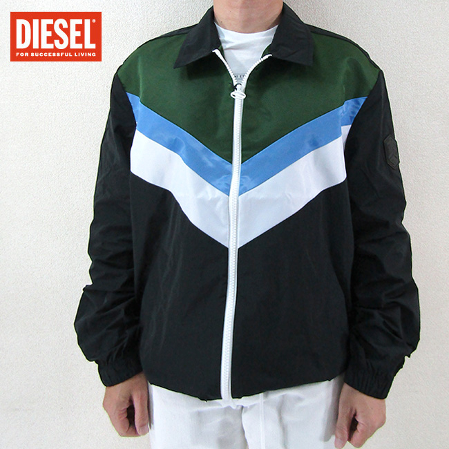 ディーゼル DIESEL メンズ ナイロンジャケット ウィンドブレーカー J