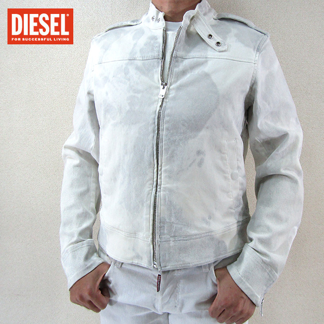 ディーゼル DIESEL メンズ ライダースジャケット シングル D-JEI-SP2