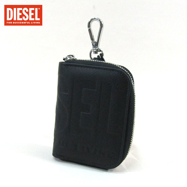 ディーゼル DIESEL メンズ 6連キーケース ラウンドファスナー X08179