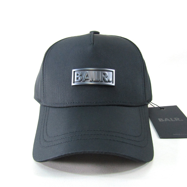 ボーラー BALR. メンズ キャップ 帽子 B6110.1041 CLASSIC METAL BADGE CAP / 102 / Jet Black  ブラック 黒