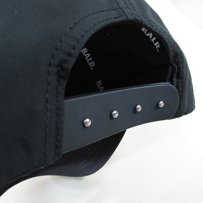 ボーラー BALR. メンズ キャップ 帽子 B6110.1041 CLASSIC METAL BADGE CAP / 102 / Jet Black  ブラック 黒