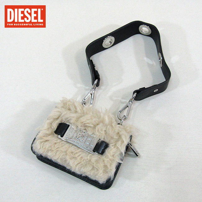 ディーゼル DIESEL 財布 小銭入れ コインケース ストラップ付 X08278