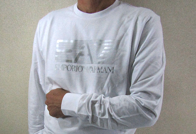  イーエーセブン EA7 EMPORIO ARMANI スウェットシャツ オーバーサイズ ロゴ 