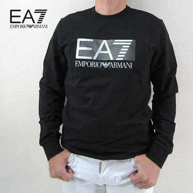  イーエーセブン EA7 EMPORIO ARMANI スウェットシャツ オーバーサイズ ロゴ 