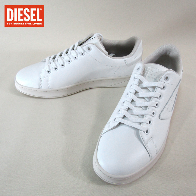 ディーゼル DIESEL スニーカー メンズ 40代 50代 30代 ローカット S-ATHENE LOW Y02869 P4423 / T1003  / ホワイト 白 サイズ：40.5/41/42/42.5/43