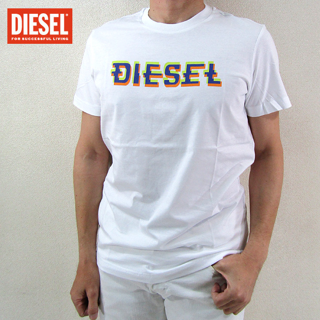 ディーゼル DIESEL メンズ 半袖 カットソー Tシャツ T-DIEGOR-K52
