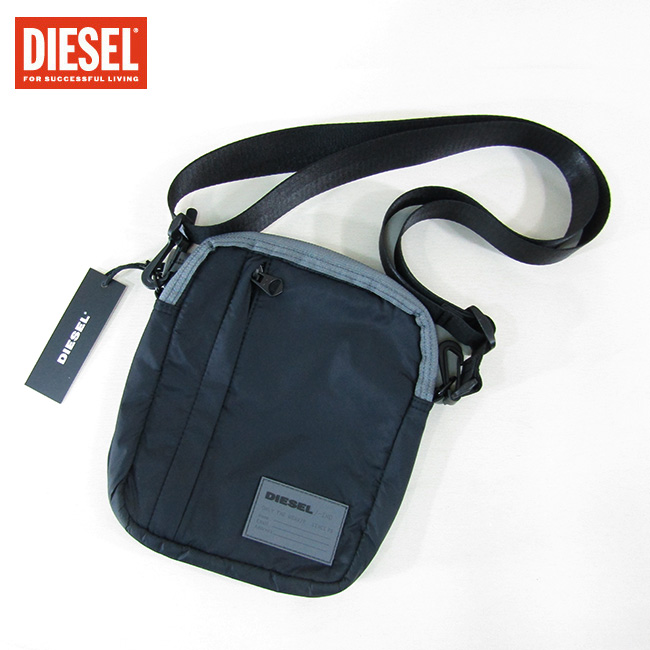 DIESEL ミニ ショルダーバッグ ブラック-