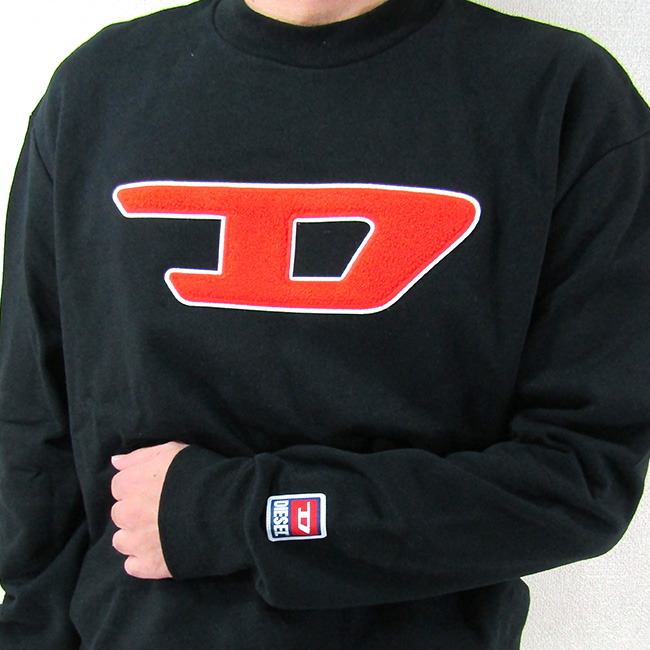 ディーゼル DIESEL メンズ スウェット トレーナー S-CREW-DIVISION-D