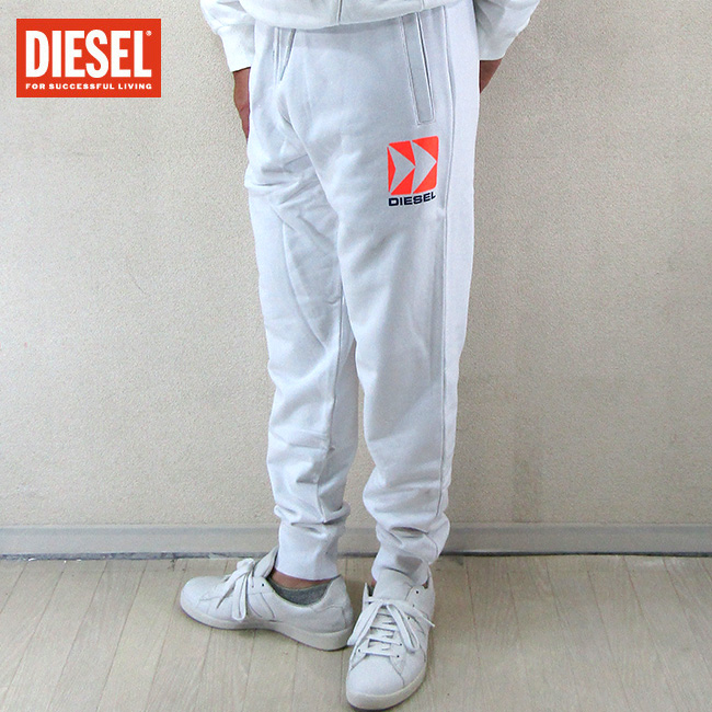 極美品 DIESEL P-TARY-DIV ロゴ入り イージースウェットパンツ-