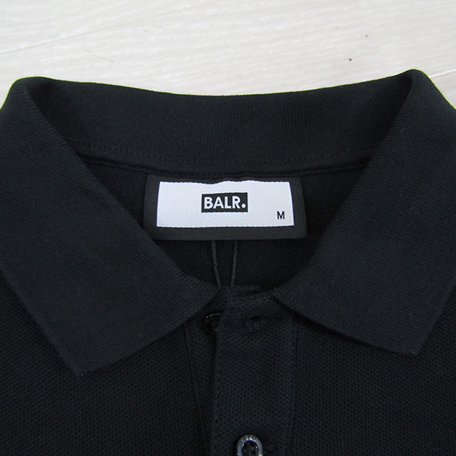 ボーラー BALR. メンズ 半袖ポロシャツ Olaf Straight Metal Brand