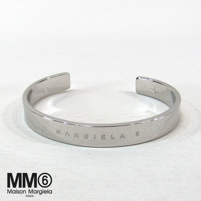 エムエムシックス メゾンマルジェラ MM6 Maison Margiela ブレスレット バングル レディース アクセサリー SM6UY0038  SV0186 / 951 / シルバー サイズ：1/2/3