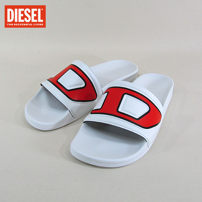 ディーゼル DIESEL サンダル シャワーサンダル スポサン SA-MAYEMI　D Y03188-P4440 / H8985 / WHITE  ホワイト 白 サイズ：41/42/43/44/45