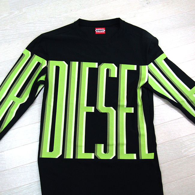 ディーゼル DIESEL メンズ 長袖 カットソー スポーツコレクション