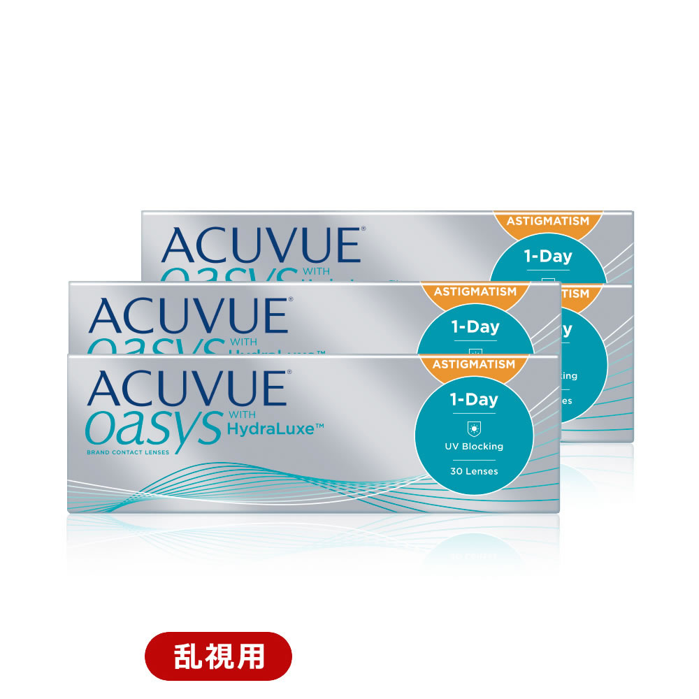 ジョンソンアンドジョンソン（J & J） アキュビュー(ACUVUE） ワンデー アキュビュー オアシス 乱視用 4箱
