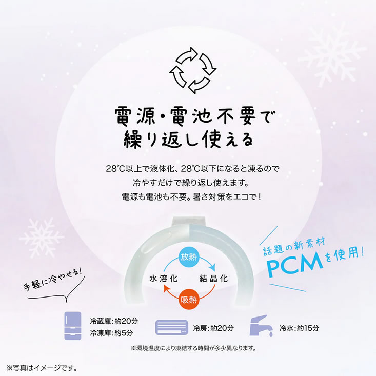 フロスティリング PCMネッククーラー アイス...の詳細画像5