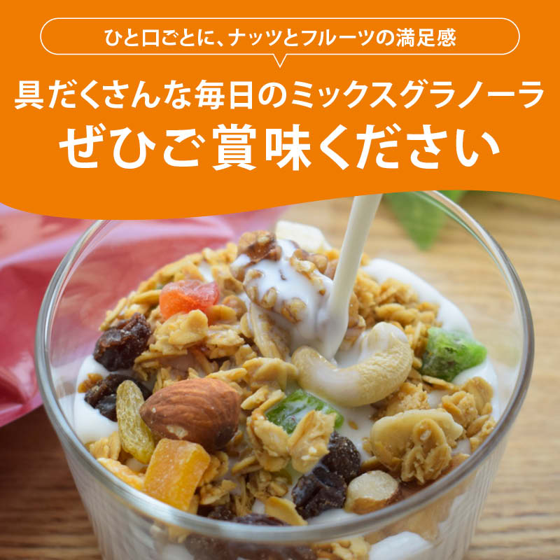 MAEDAYA 前田家 ミックスグラノーラ メープル味 200g 具材50%超 ナッツ
