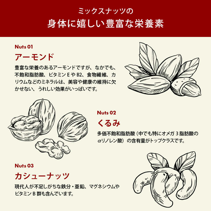 ミックスナッツ 個包装 7日分 7袋入 前田家...の詳細画像4