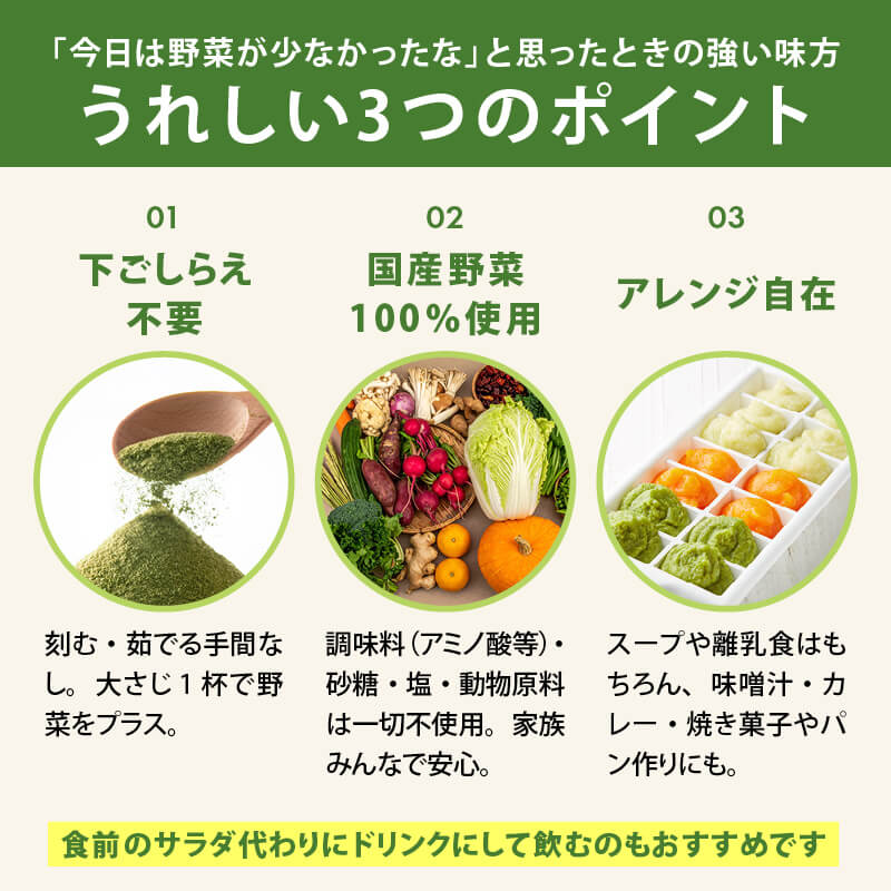 野菜 スープ 35種類の国産おやさいパウダー ...の詳細画像4