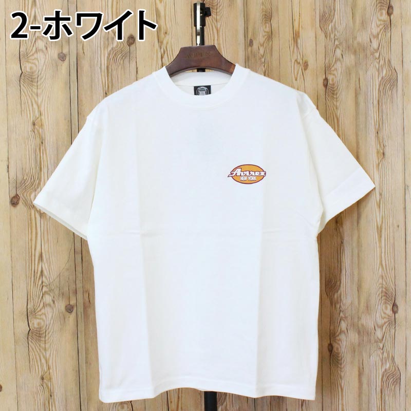 AVIREX（アヴィレックス） GOLD KICKOFF PUFF PRINT T-SHIRT ゴールド