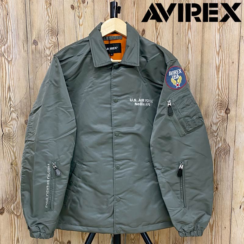 AVIREX アヴィレックス FLIGHT COACH JKT ジャケット アウター ブルゾン メン...