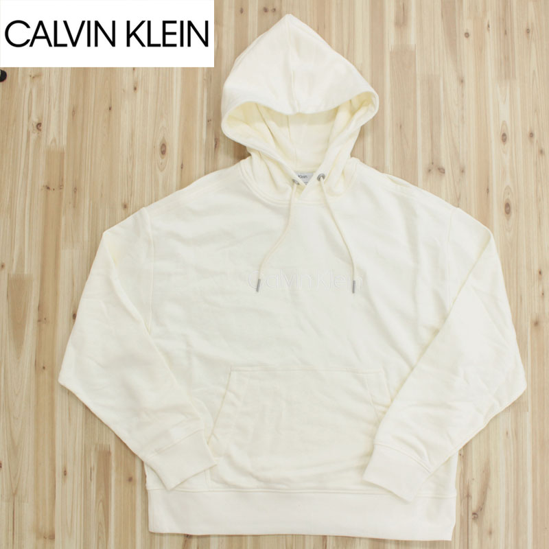 Calvin Klein カルバンクライン CK ロゴプリントスウェットパーカー