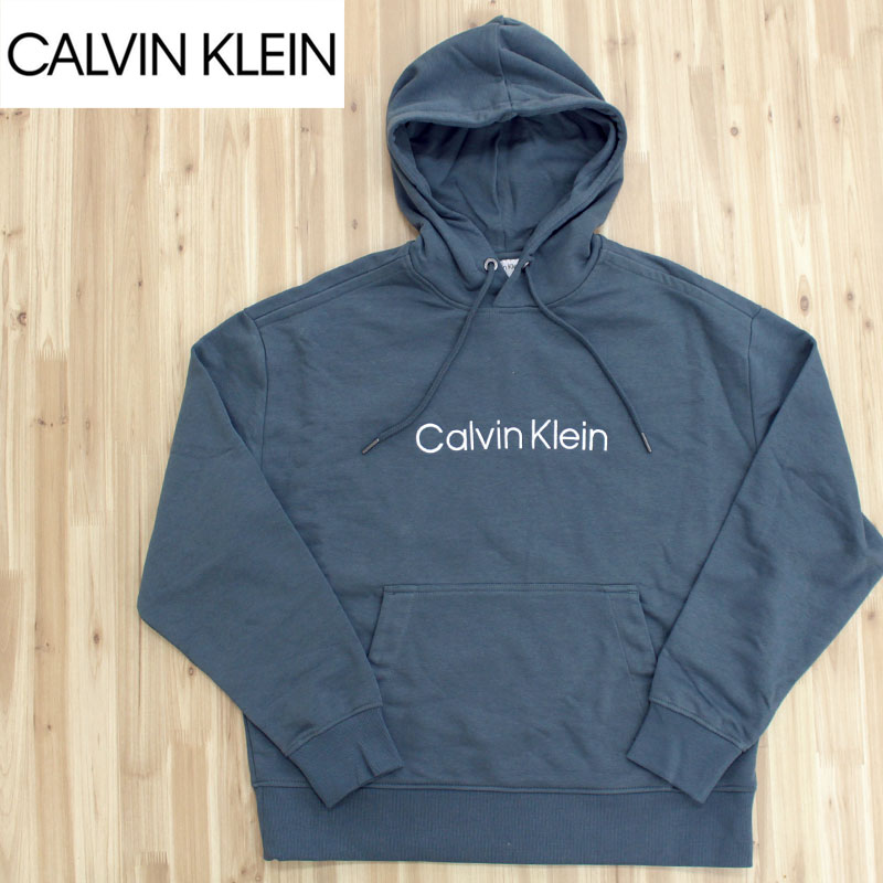 Calvin Klein カルバンクライン CK ロゴプリントスウェットパーカー