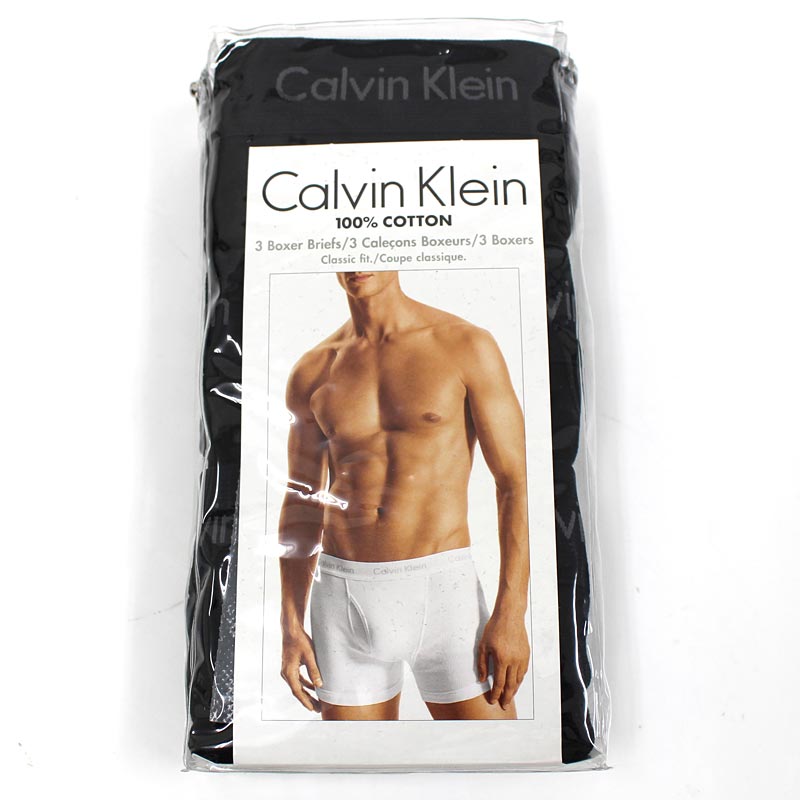 Calvin Klein カルバンクライン ボクサーパンツ 3P 3枚セット クラシックフィット アンダーウェア メンズ ブランド