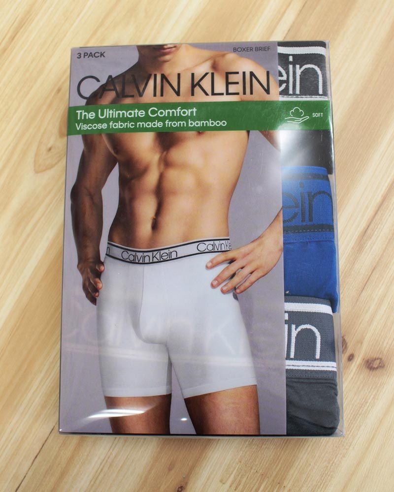 Calvin Klein CK ウエストロゴボクサーパンツ 3枚組 メンズ ブランド カルバンクライ...