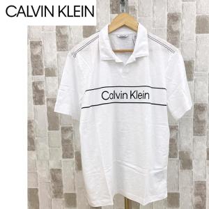 Calvin Klein カルバンクライン CK スラブブロックスキッパーポロシャツ