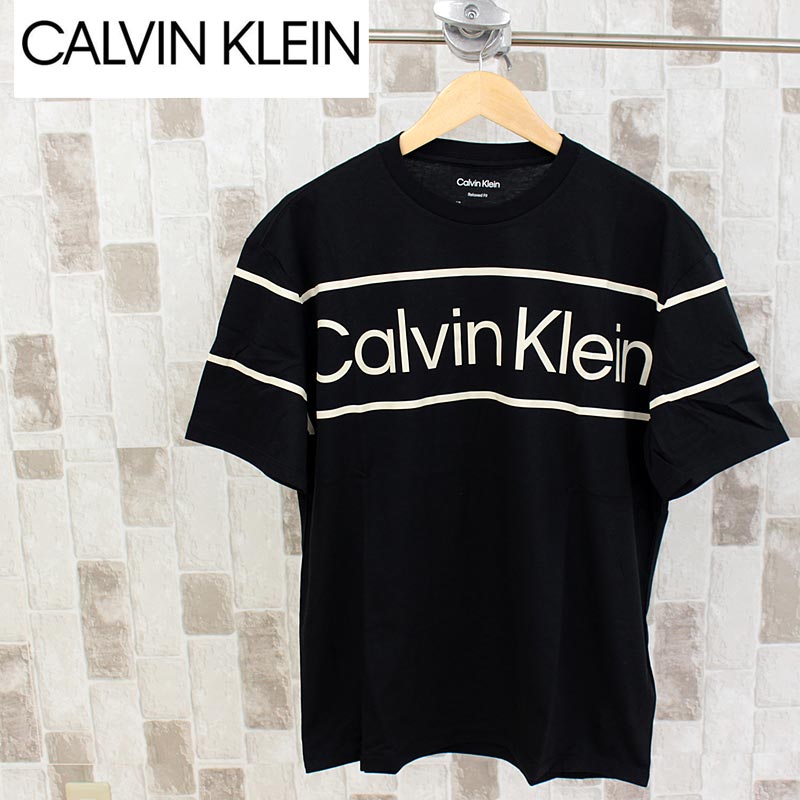 Calvin Klein カルバンクライン CK リラックスフィット トラベリングロゴTシャツ TRAVELING LOGO TEE - RELAXED FIT｜maestoso｜03