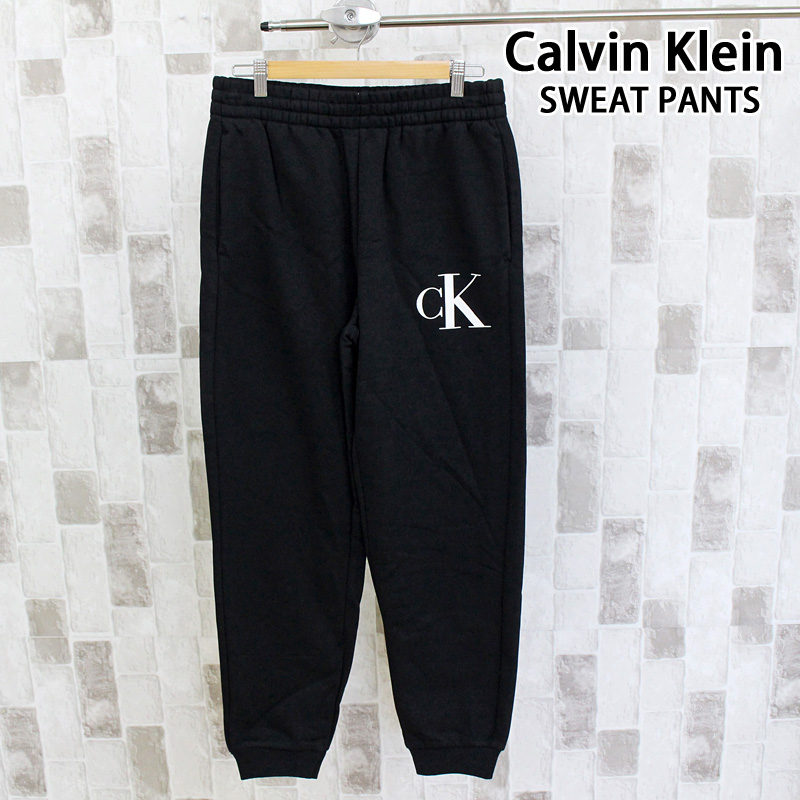 Calvin Klein カルバンクライン CK モノグラム フリーススウェットジョガーパンツ mo...