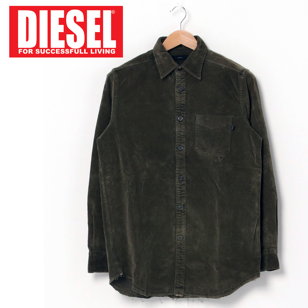 DIESEL ディーゼル カットオフコーデュロイシャツ S-CULL メンズ ブランド :ds-18-maestoso:maestoso - 通販 -  Yahoo!ショッピング