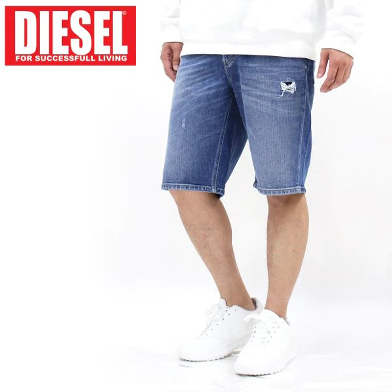 Diesel ディーゼル デニム ハーフ パンツ ショート パンツ-