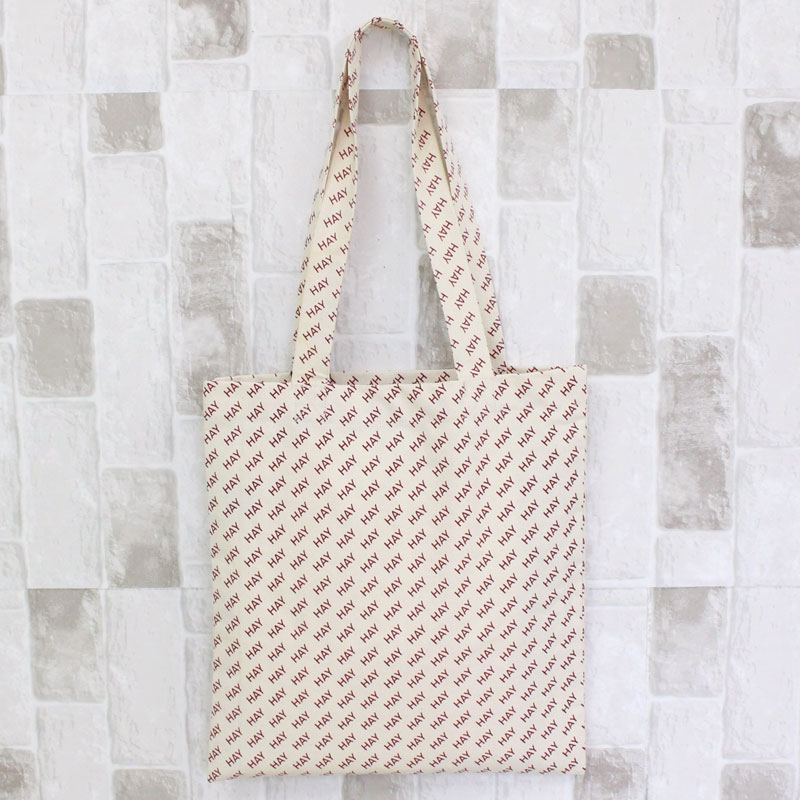 HAY ヘイ ロゴトートバッグ HAY Logo Tote Bag メンズ レディース ユニセックス...