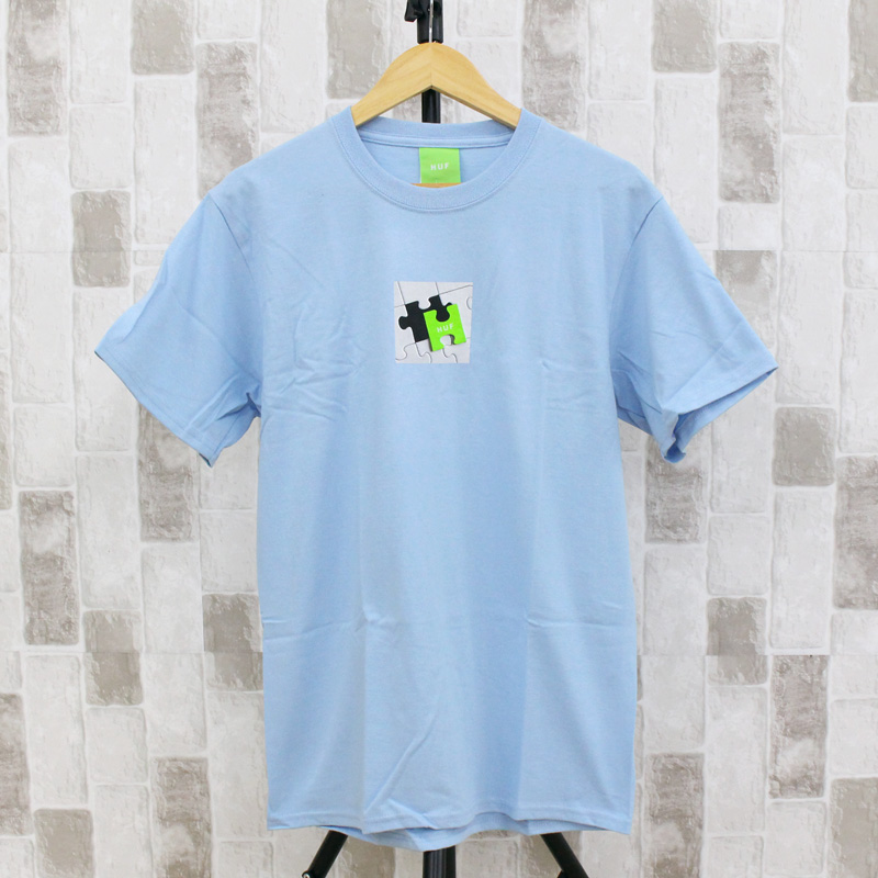 HUF ハフ ミスフィットパズルロゴショートスリーブTシャツ MIS-FIT S/S TEE クルー...