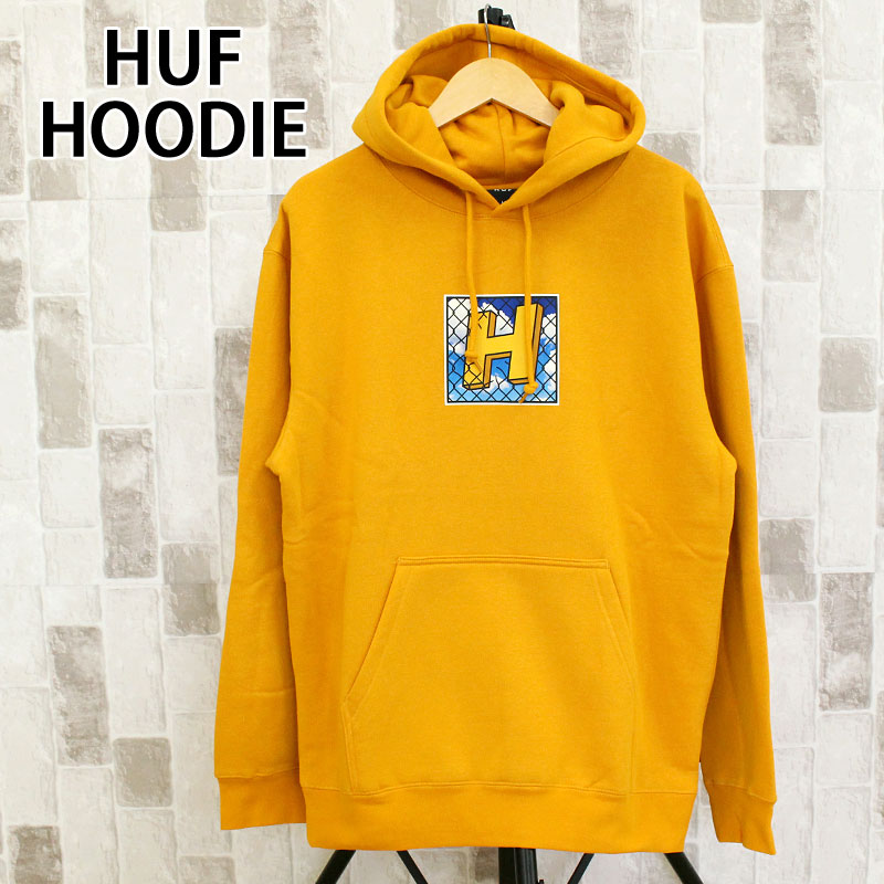 HUF ハフ ビッグ トレスパス プルオーバーフーディ TRESSPASS P/O HOODIE PF00569 裏起毛 トップス 長袖 パーカー メンズ ストリート ブランド