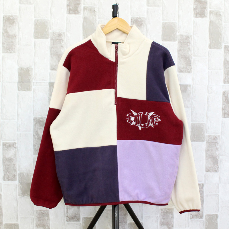 HUF ハフ リミックスクォータージップフリース ハーフジップ REMIX QUARTER ZIP FLEECE メンズ ブランド_2