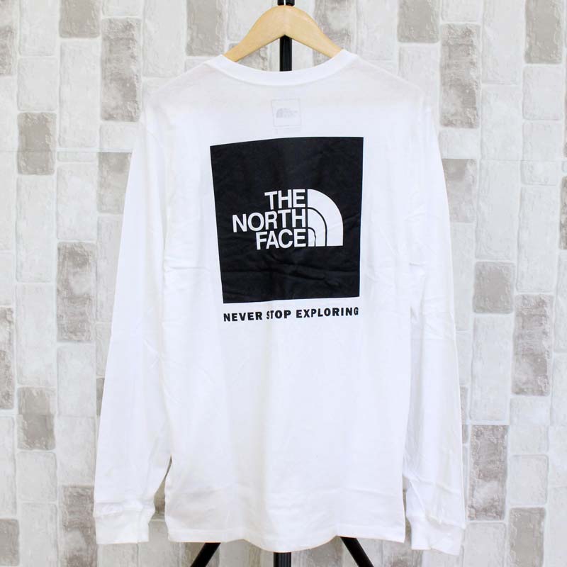 THE NORTH FACE ザ ノースフェイス ロンT 長袖 Tシャツ スクエアBOXバックプリントロングTシャツ L/S BOX NSE TEE メンズ ブランド｜maestoso｜05